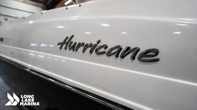 Slide: The Image of 2023 Hurricane SS188-OB boat at Long Lake Marina, showcasing sleek design. - 13