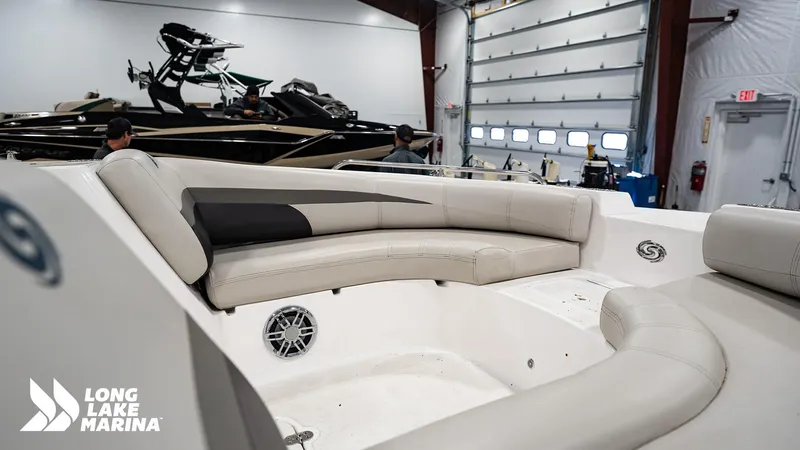 Slide: The Image of Interior of 2023 Hurricane SS188-OB boat at Long Lake Marina showroom. - 3