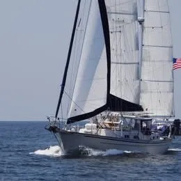 Slide: The Image of Sparkman & Stephens Sunward 48 1989 - 0