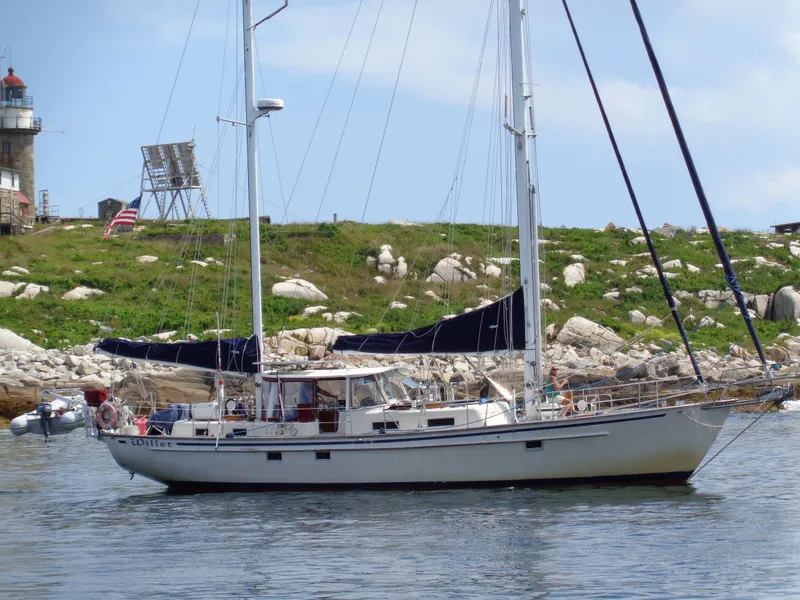 Slide: The Image of Sparkman & Stephens Sunward 48 1989 - 5