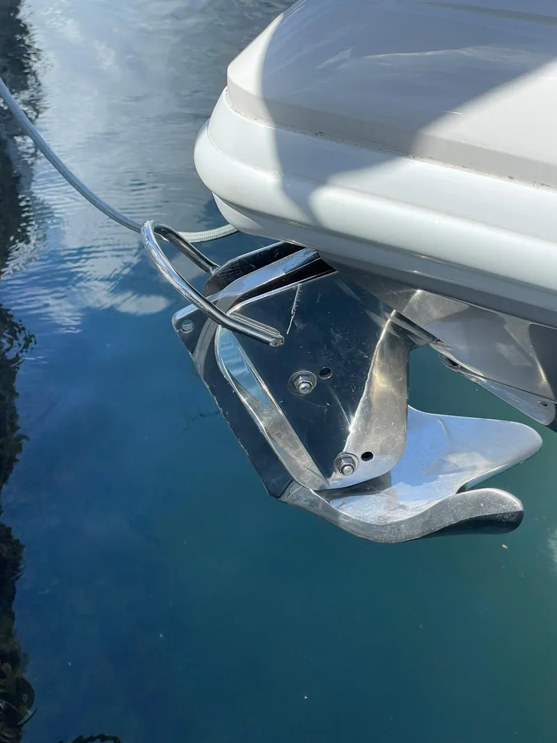 Slide: The Image of 2016 Intrepid 375 Center Console boat anchor detail. - 16