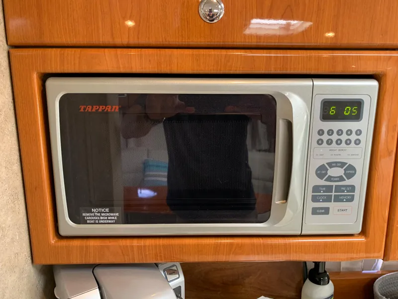 Slide: The Image of Microwave oven in 2005 Formula 34 Performance Cruiser kitchen area. - 28