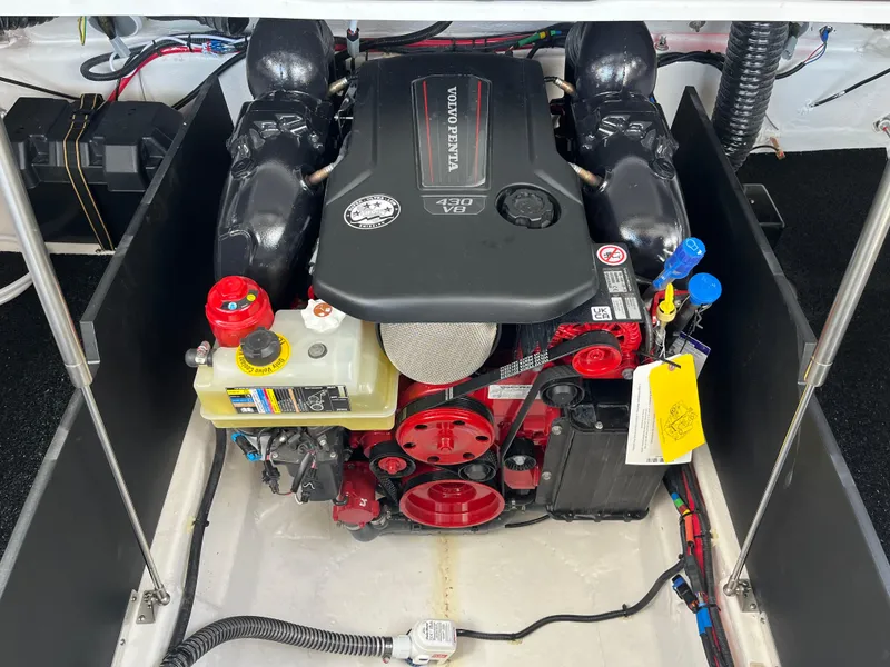 Slide: The Image of 2024 Regal LS9 engine compartment with V8 engine and various components. - 12