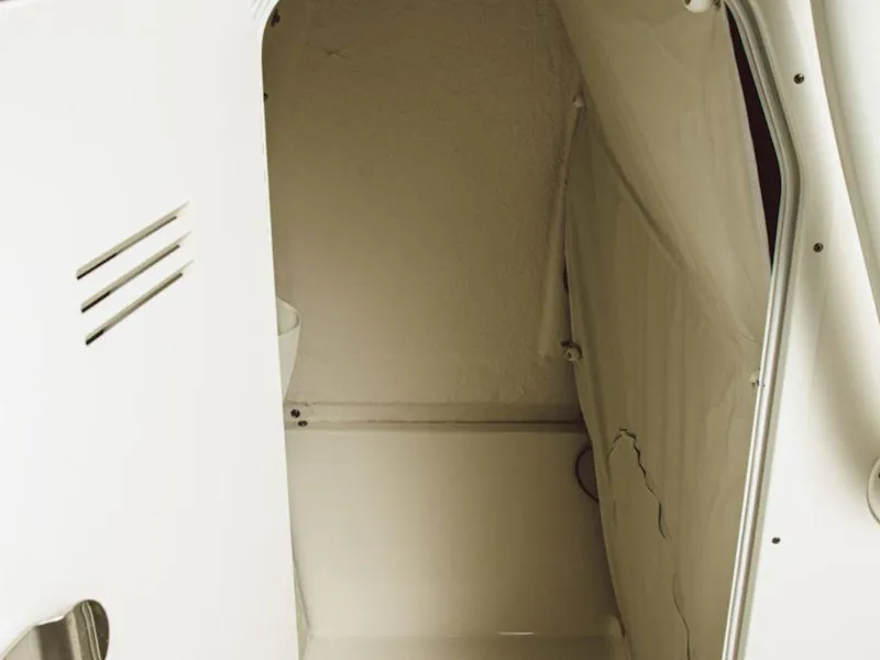 Slide: The Image of 2024 Key West 263 FS boat interior cabin space. - 7