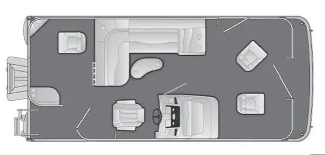 Slide: The Image of Bennington SV Fishing 20 SVF Pontoon 2024 - 3