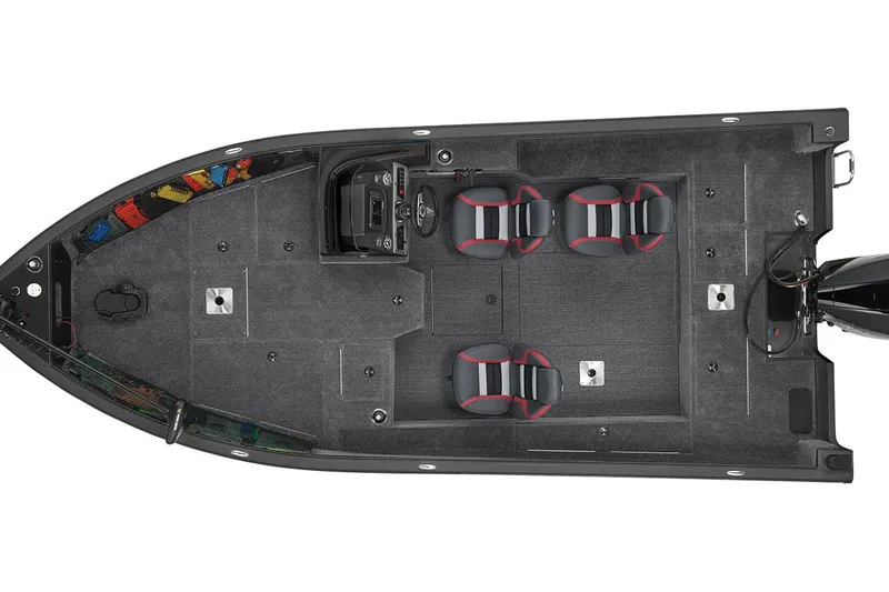 Slide: The Image of 2024 Ranger VS1882 WT with Mercury Pro XS 150 outboard motor. - 2