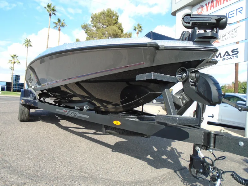 Slide: The Image of 2024 Vexus VX20 boat on trailer, side view. - 22