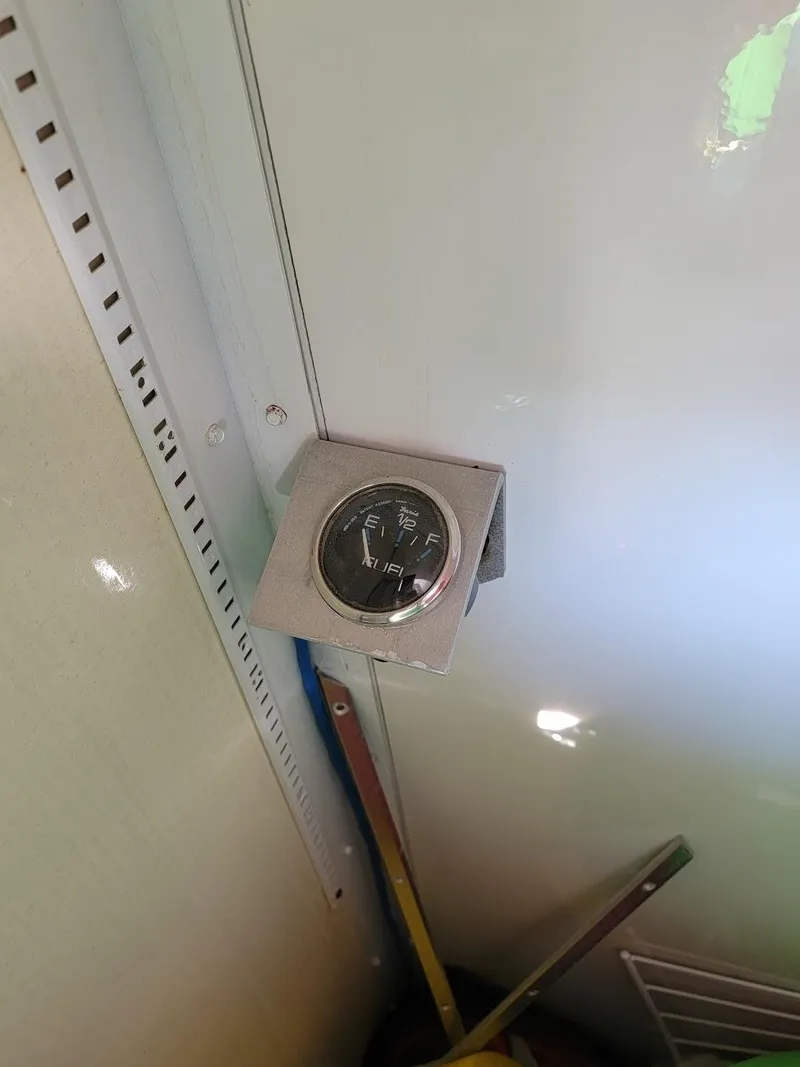 Slide: The Image of Gauge on a 2008 Sumerset Houseboat interior wall. - 36