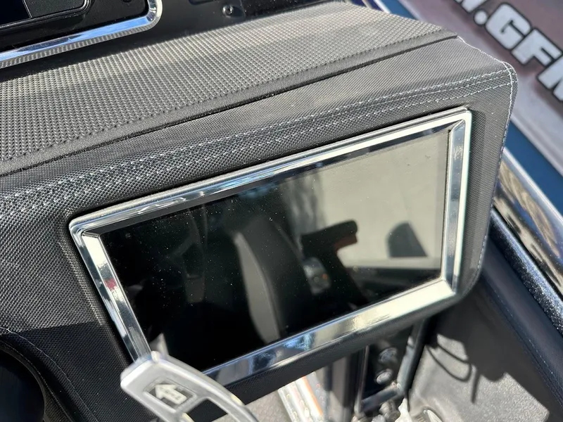 Slide: The Image of 2024 Ranger Z520R dashboard display with sleek design and modern technology. - 15