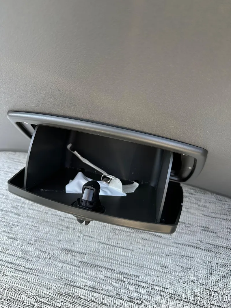 Slide: The Image of Open storage compartment in a Bennington 188 SLJ boat, model year 2026. - 40