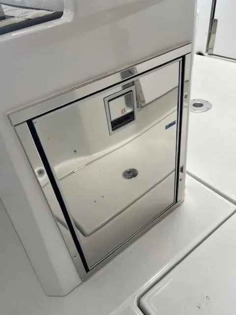 Slide: The Image of 2024 Jeanneau Leader 7.5 CC Series 3 boat interior storage compartment. - 42