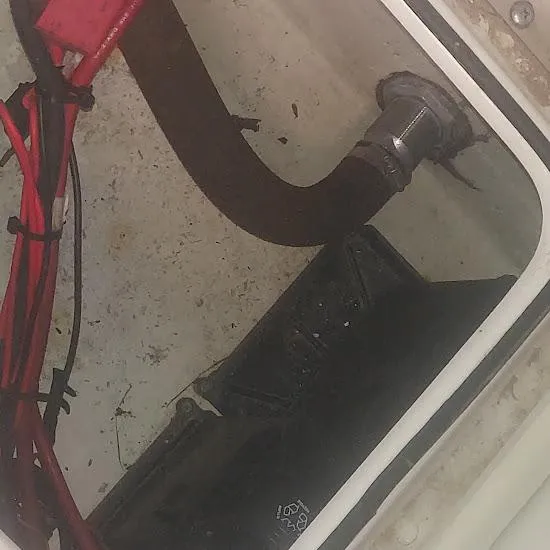 Slide: The Image of 2017 NauticStar 231 Coastal boat interior wiring and components. - 15