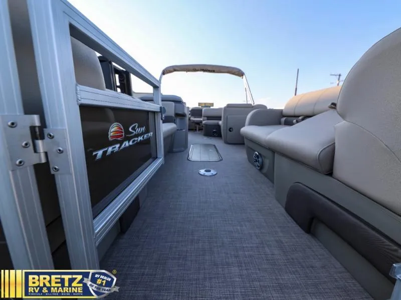 Slide: The Image of Interior view of 2024 Sportfish 22 XP3 pontoon boat at Bretz RV & Marine. - 27