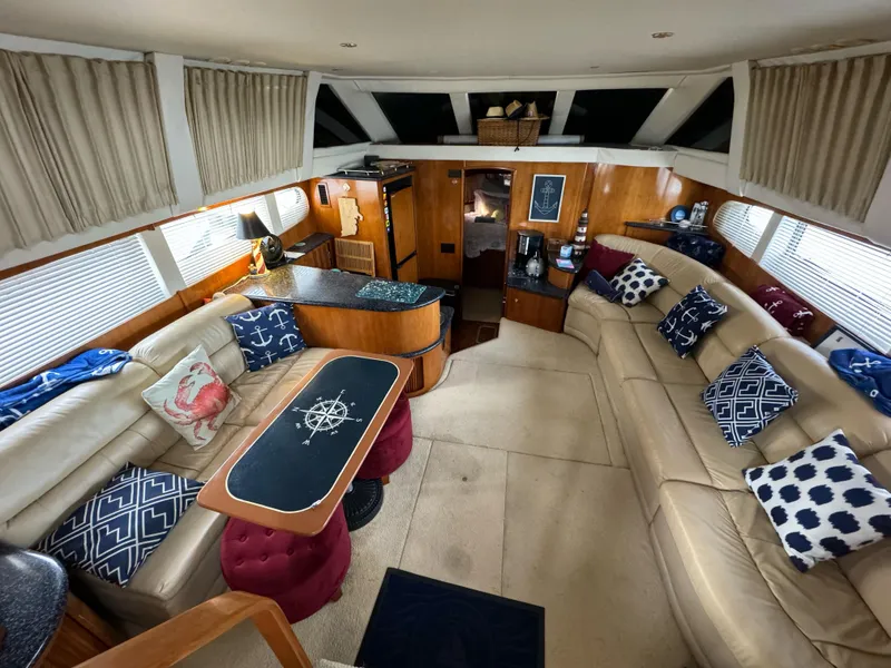 Slide: The Image of Carver 396 Motor Yacht 2000 - 14
