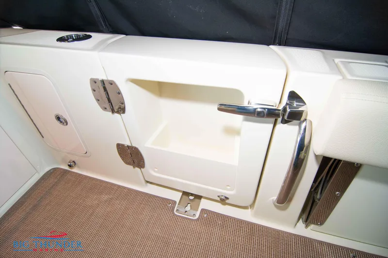 Slide: The Image of 2024 Chris-Craft CALYPSO 35 CP boat interior storage compartment. - 23