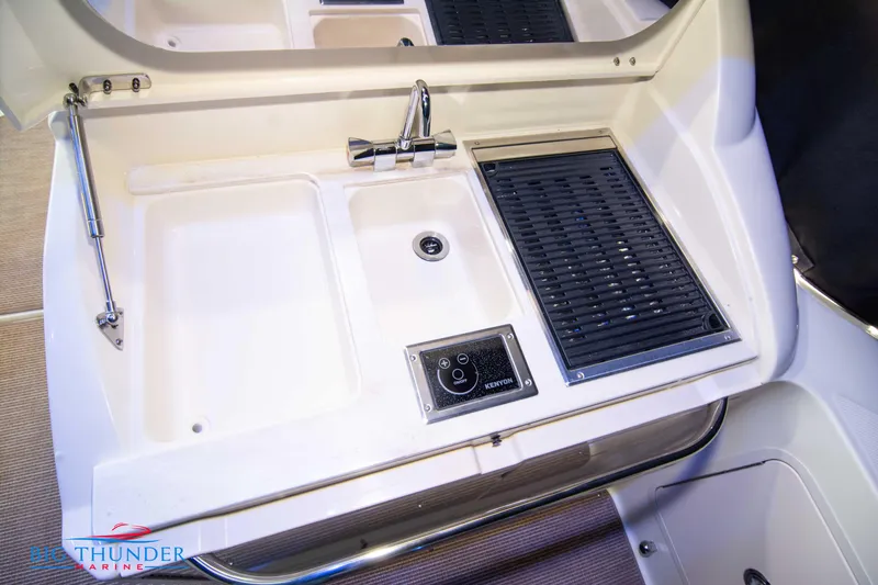 Slide: The Image of 2024 Chris-Craft CALYPSO 35 CP boat sink and grill station. - 26