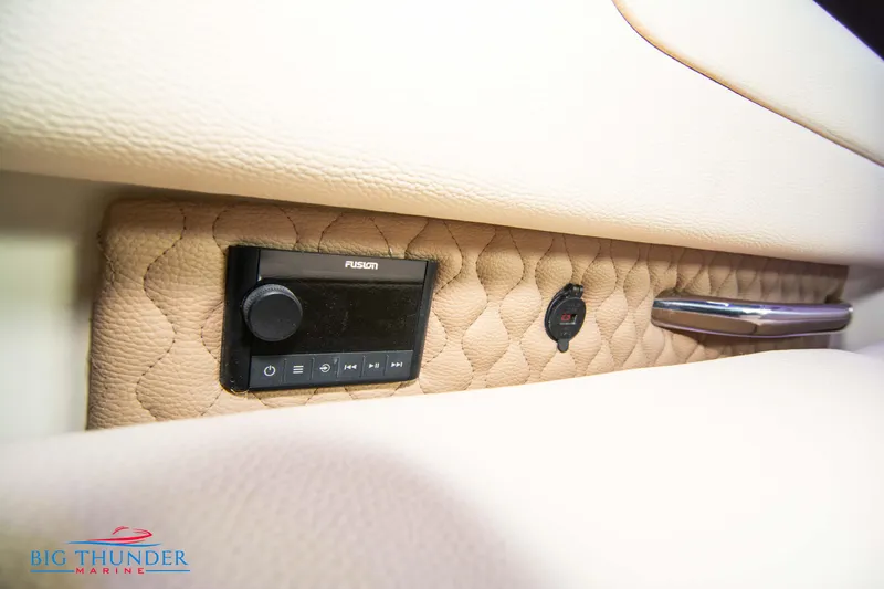 Slide: The Image of Control panel and interior of 2024 Chris-Craft CALYPSO 35 CP boat. - 32