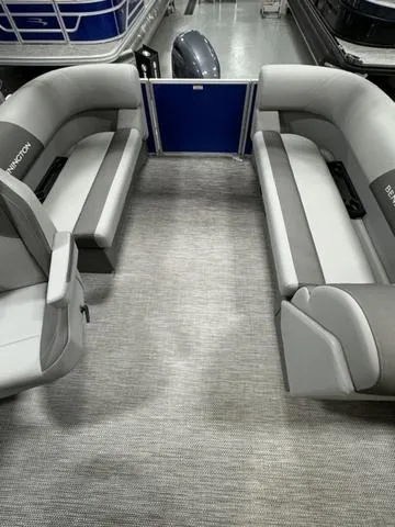 Slide: The Image of Wrapped components of a 2024 Bennington 20 SVSR boat. - 11