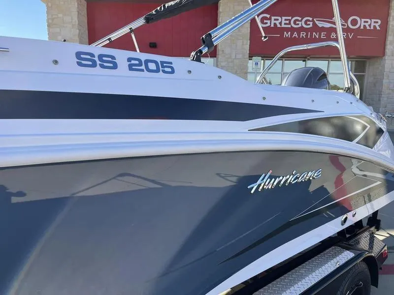 Slide: The Image of 2023 Hurricane SS205-OB boat at Gregg Orr Marine & RV dealership. - 4