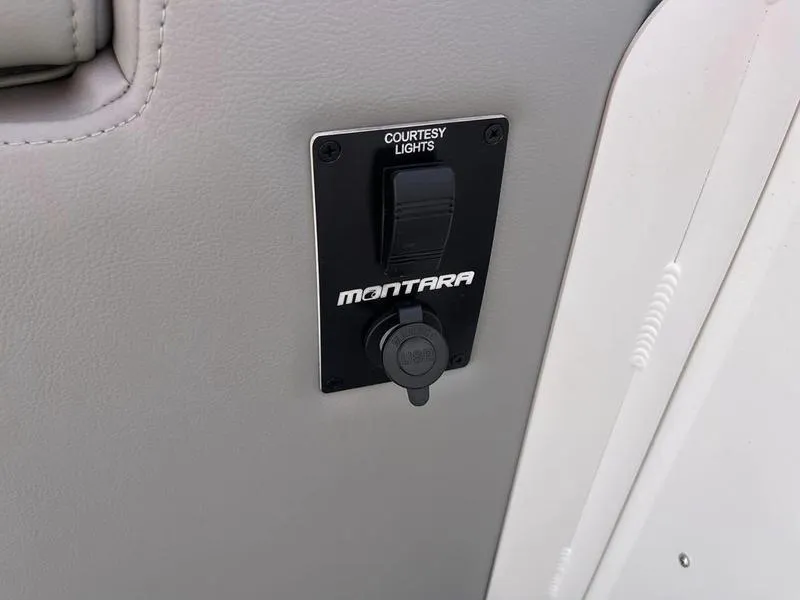 Slide: The Image of 2023 Montara Surf Boss courtesy lights switch and USB port. - 21