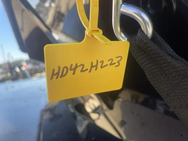 Slide: The Image of Yellow tag with HD42H223 on a 2023 Heyday WT-2DC boat. - 12