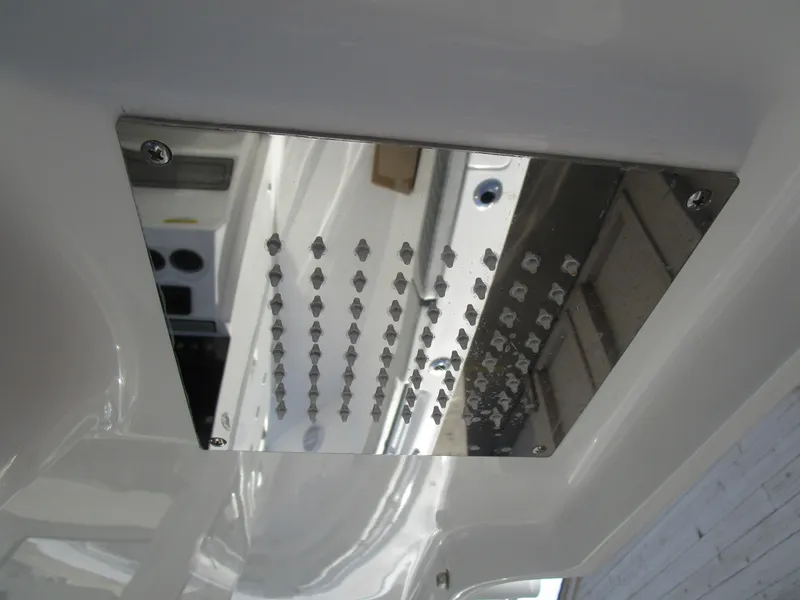 Slide: The Image of 2024 Sea Pro 322 Offshore boat interior with reflective panel. - 41