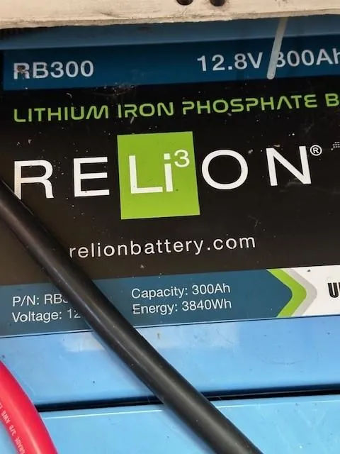 Slide: The Image of 600 AH LITHIUM BATTERY BANK - 58