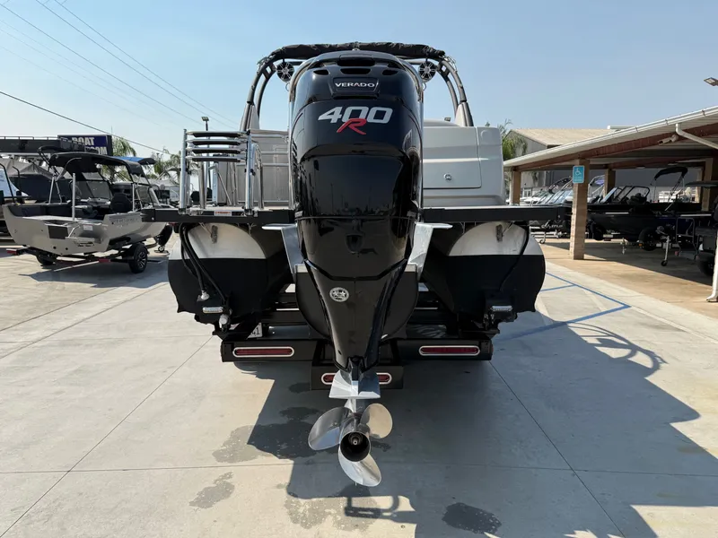 Slide: The Image of Avalon Excalibur Elite Windshield 27' - 400HP Mercury Racing! 2022 - 13