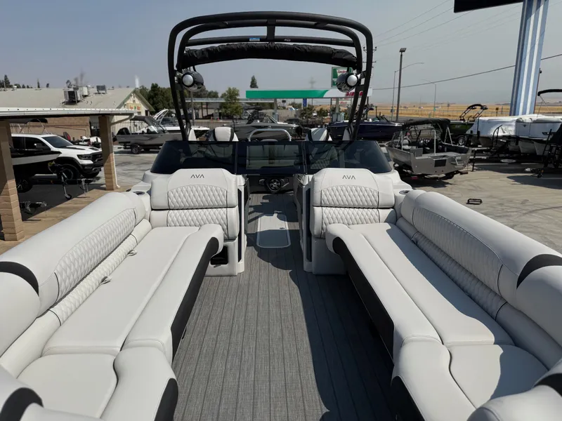 Slide: The Image of Avalon Excalibur Elite Windshield 27' - 400HP Mercury Racing! 2022 - 14