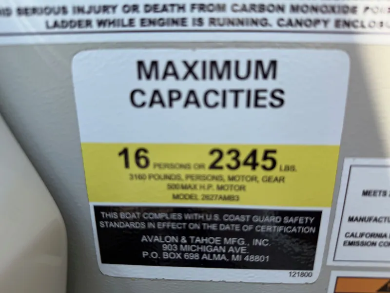 Slide: The Image of Avalon Excalibur Elite Windshield 27' - 400HP Mercury Racing! 2022 - 8