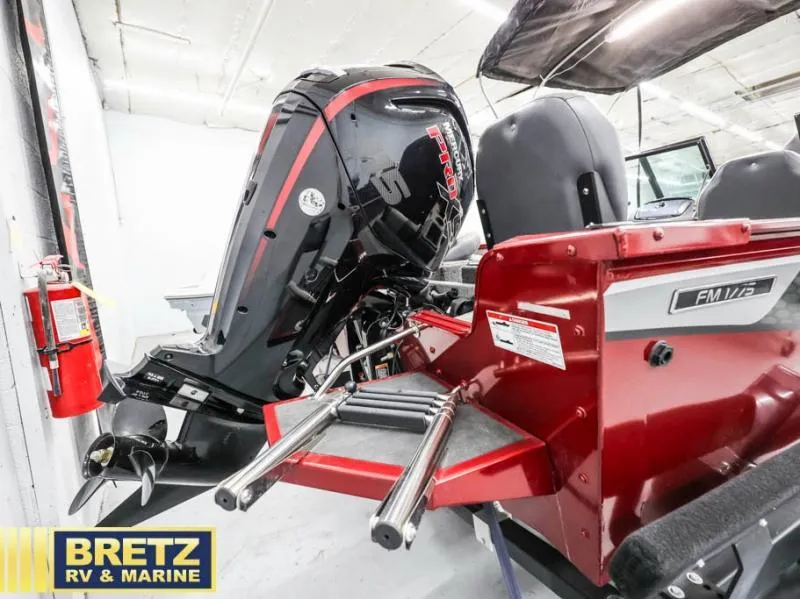 Slide: The Image of 2024 Fishing Machine 1775 WT boat with powerful outboard motor, showcased at Bretz RV & Marine. - 7
