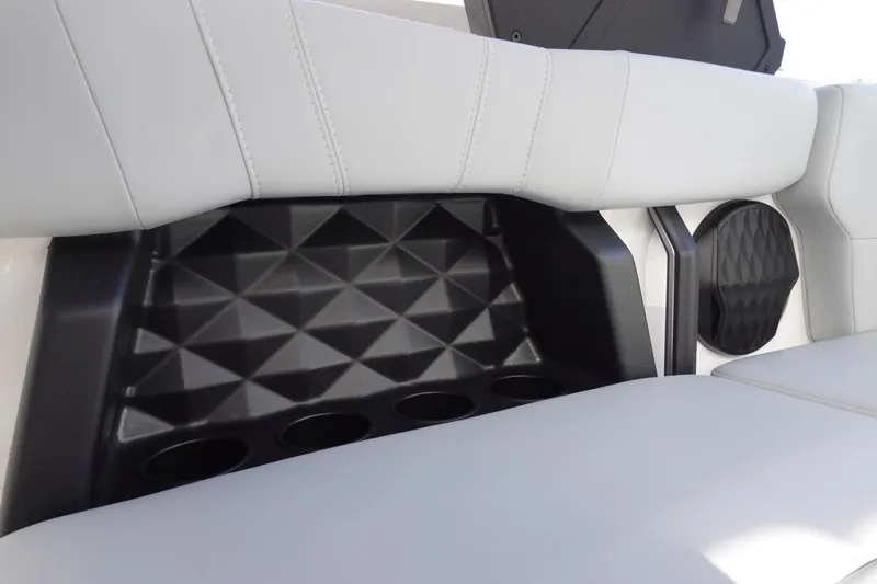 Slide: The Image of Interior seating and storage of 2024 Malibu 21 LX-R boat. - 24