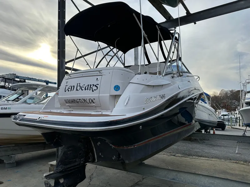 Slide: The Image of 2007 Four Winns 258 Vista boat docked at Gingerville Yachting Center. - 8