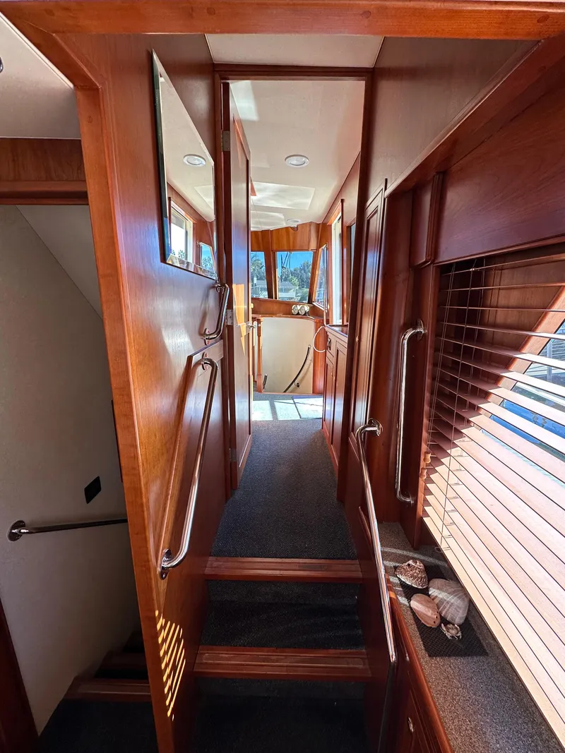 Slide: The Image of Interior hallway of 2009 Little Hoquiam 68 Long Range Sportfisher yacht. - 33
