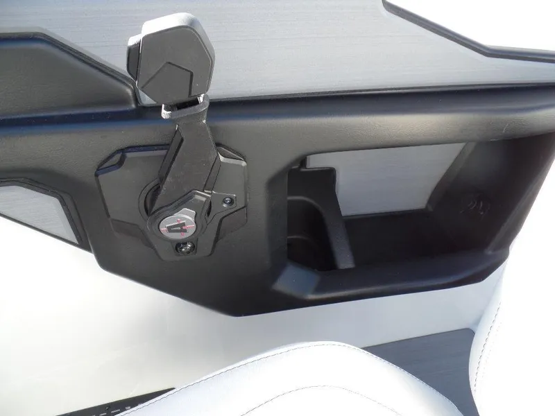 Slide: The Image of 2024 Axis A245 interior detail with sleek black and gray design elements. - 13