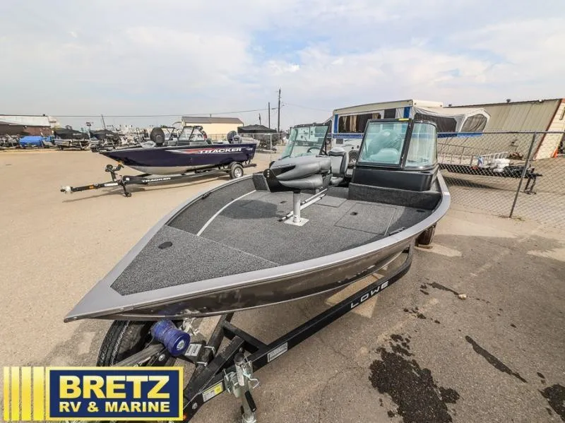 Slide: The Image of 2024 Fishing Machine 1775 WT boat on trailer at Bretz RV & Marine dealership. - 3