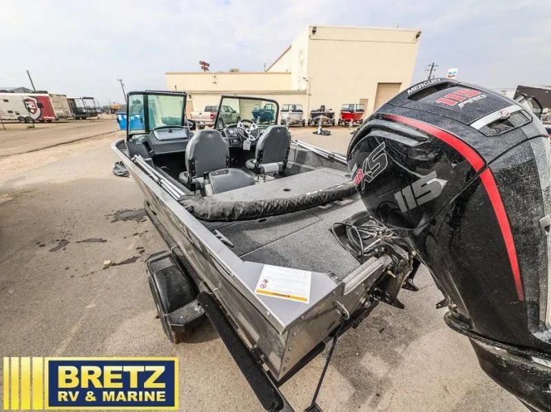 Slide: The Image of 2024 Fishing Machine 1775 WT boat with Mercury 115 engine at Bretz RV & Marine. - 5