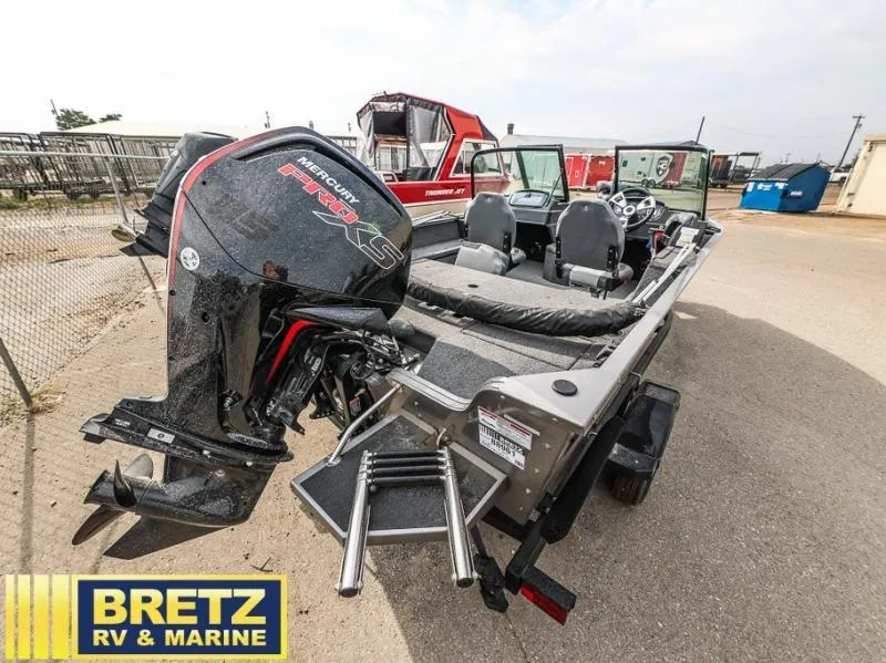 Slide: The Image of 2024 Fishing Machine 1775 WT boat with Mercury Pro XS engine at Bretz RV & Marine. - 6