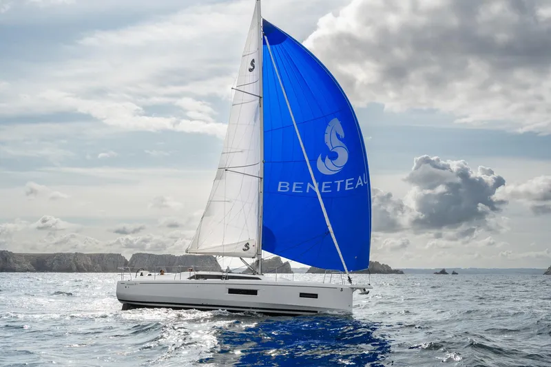 The Image of Beneteau Oceanis 37.1 sailboat 2026 on open sea. - 0