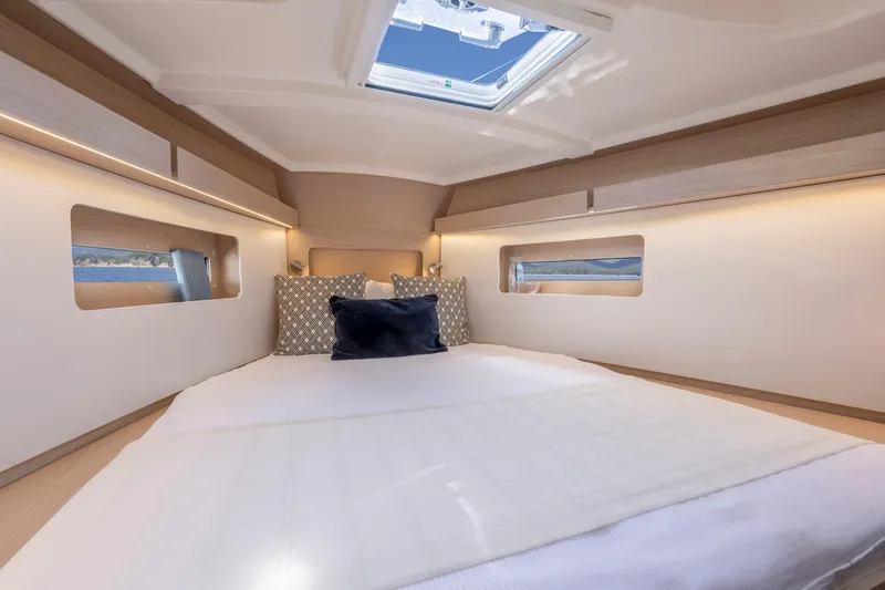 Slide: The Image of Interior of Beneteau Oceanis 37.1 yacht, model year 2026. - 5