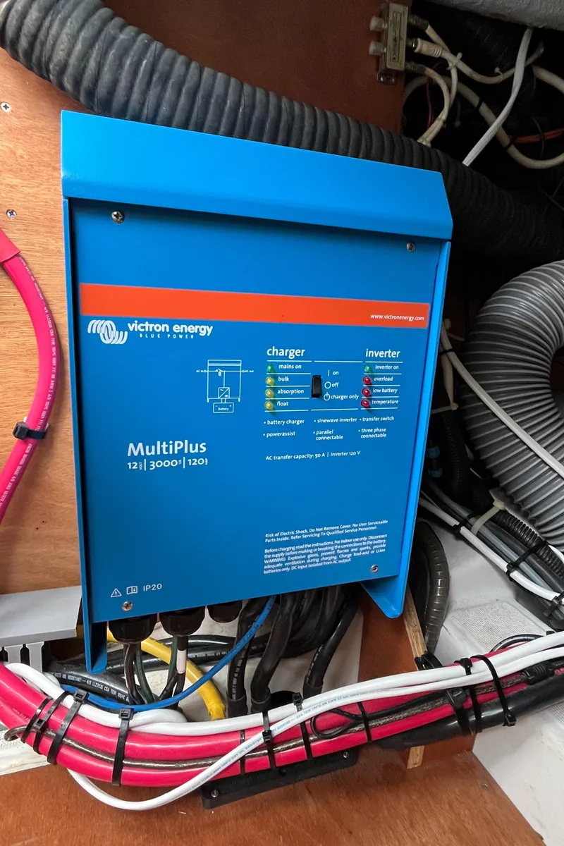 Slide: The Image of Victron Energy MultiPlus inverter charger in a 2013 Beneteau Swift Trawler 34. - 15