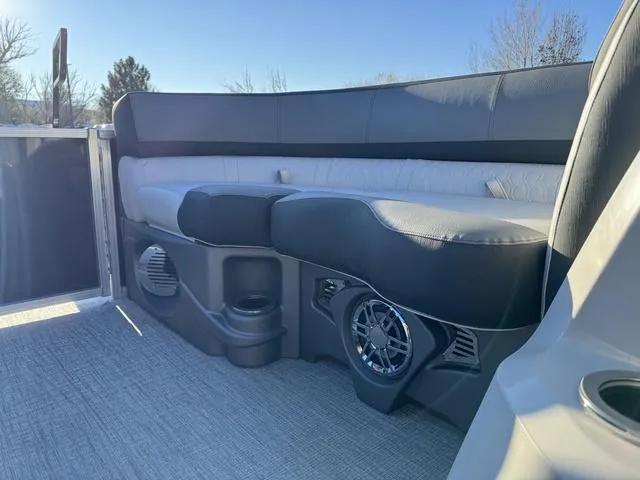 Slide: The Image of 2024 Avalon LSZ Versatile Rear Lounger 23 FT with luxurious seating and modern design. - 16