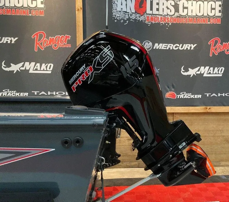 Slide: The Image of 2024 Ranger VS1682SC Angler with Mercury Pro XS outboard motor. - 4