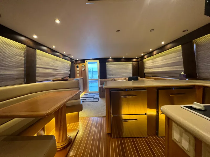 Slide: The Image of Hatteras 60 Down Time - Galley - 17