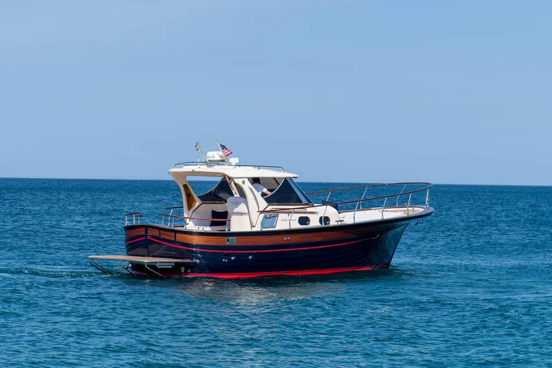 Slide: The Image of 2020 Fratelli Aprea Sorrento 32 boat cruising on open sea. - 29