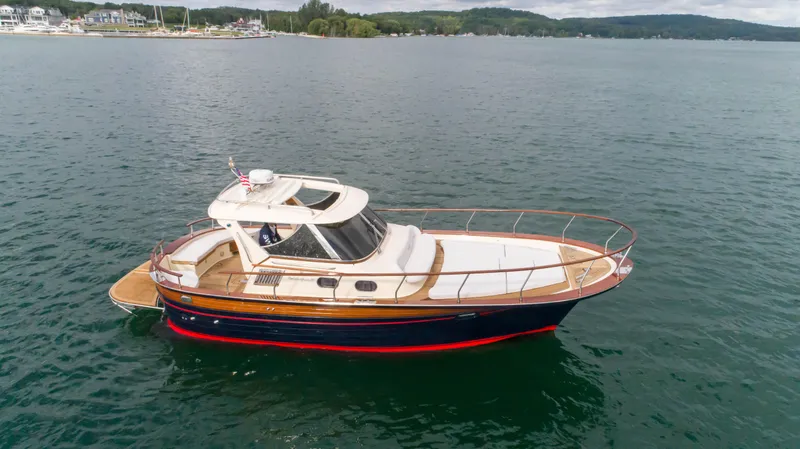 Slide: The Image of 2020 Fratelli Aprea Sorrento 32 yacht on calm water. - 45