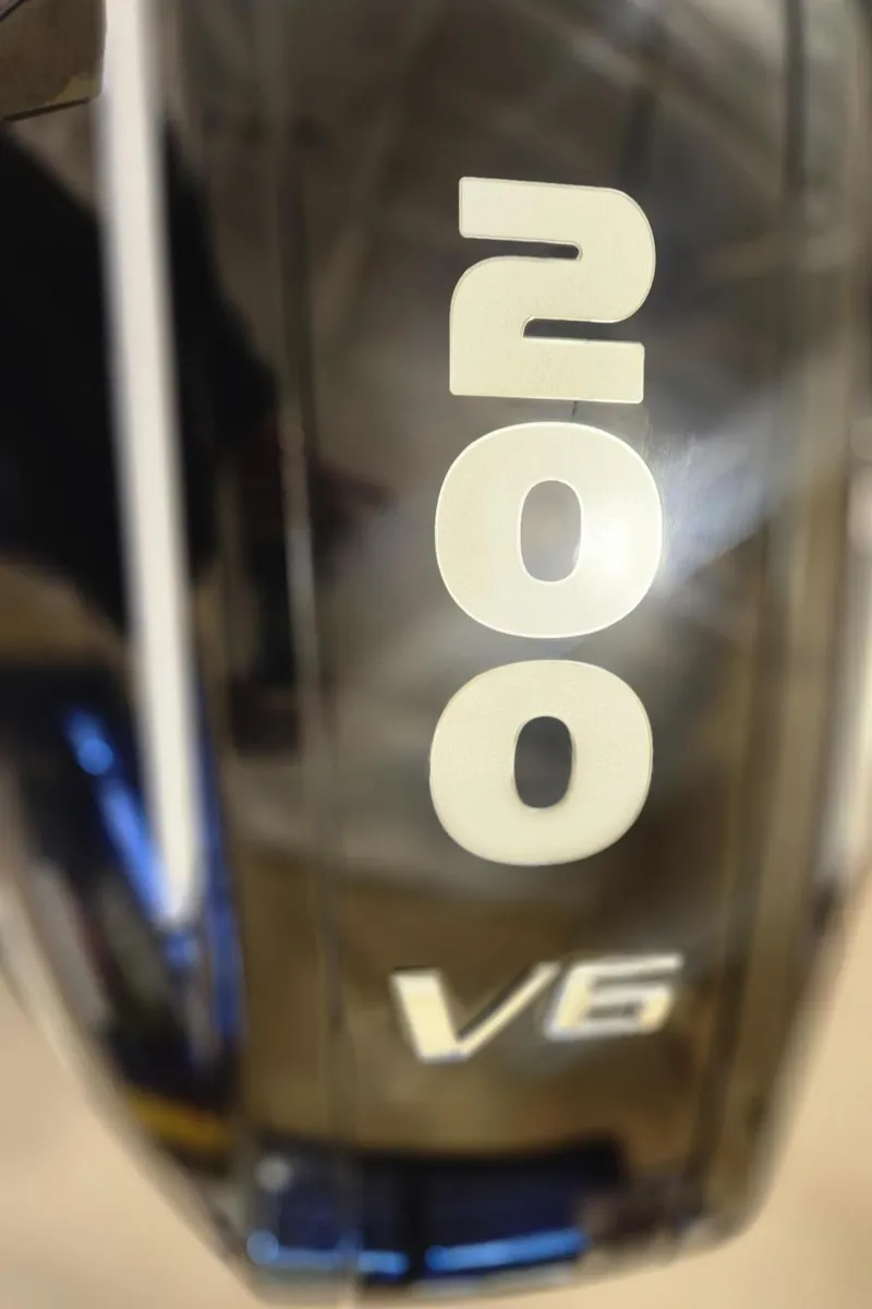 Slide: The Image of 2024 Tahoe 210 S V6 engine close-up - 3