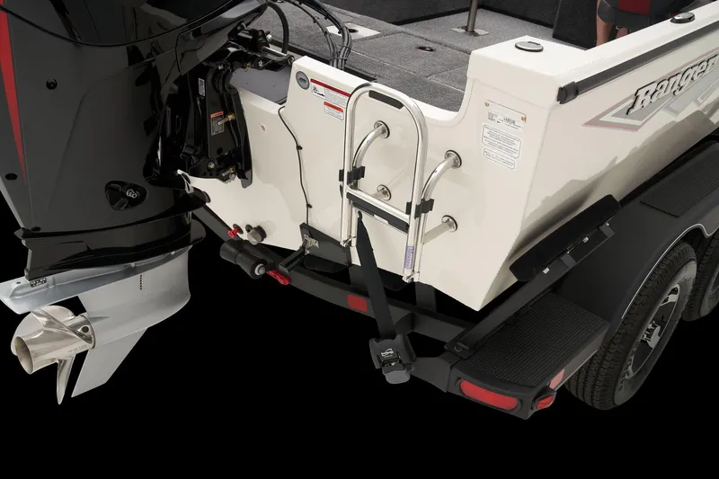 Slide: The Image of 2024 Ranger VS1882SC Angler boat deck with seat mount. - 58