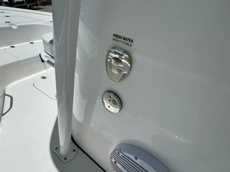 Slide: The Image of 2024 Sea Pro 230 Bay boat, fresh water non-potable outlet. - 34