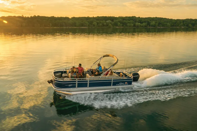 Slide: The Image of Sun Tracker Fishin' Barge 20 DLX 2024 - 43